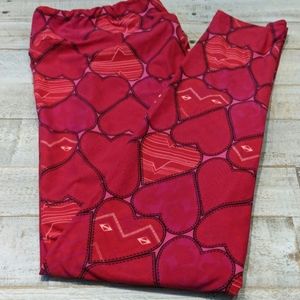 *BRAND NEW*LuLaRoe TC Valentines Leggings